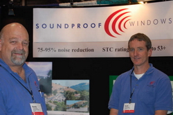 Soundproof Windows at a 2007 Trade Show