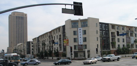 Soundproofing is required for this busy street corner.