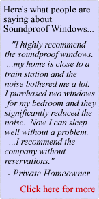 Customer Recommendation for Soundproof Windows
