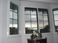 Surface mount soundproof window with sill installation