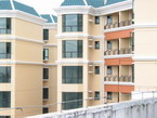 Photo of an apartment building.