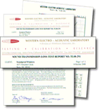 Our Recording Studio Windows and Doors have lab test reports to assure you of their high STC rating. Our Recording Studio Windows and Doors have lab test reports to assure you of their high STC rating.