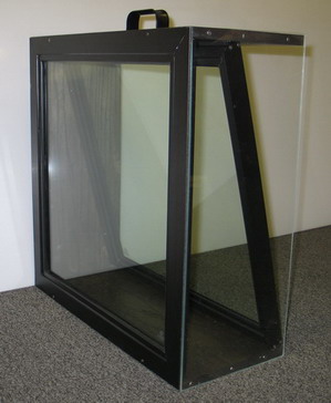 Slanted studio window sample Slanted studio window sample